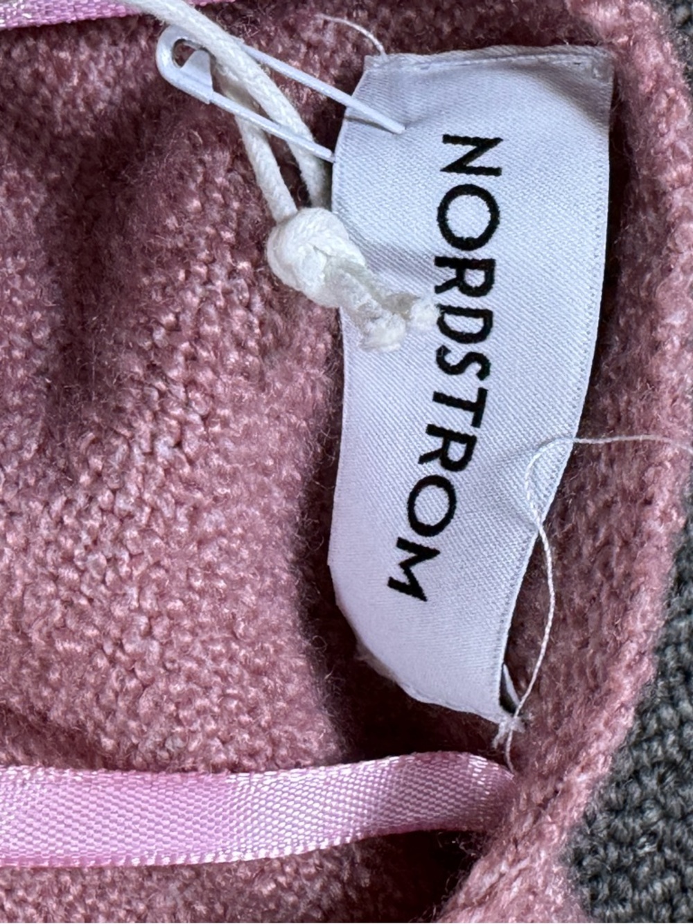 Nordstrom Elegant Pink Open Front Cardigan One Size Super Soft Cozy Casual NWT - Picture 8 of 10